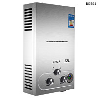 Μεγάλος φορητός θερμοσίφωνας αερίου 12 λίτρων για κατασκήνωση και εξωτερικούς χώρους – DD501 - Sellzone.bg Μεγάλος φορητός θερμοσίφωνας αερίου 12 λίτρων για κατασκήνωση και εξωτερικούς χώρους – DD501